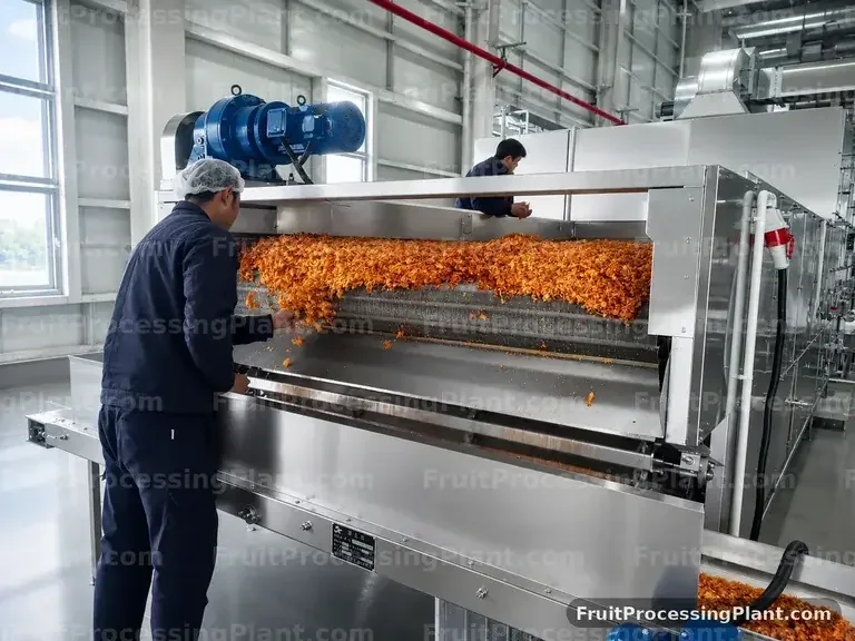 Máy ép trái cây dạng đai để ép nước táo