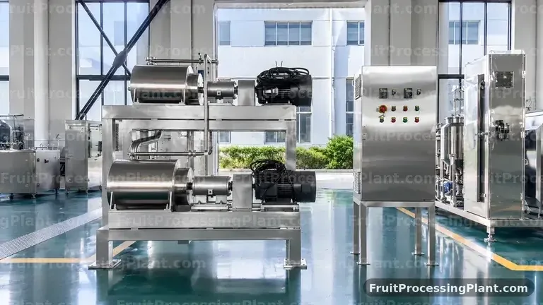 Machine à dépulper à deux étages pour le contrôle des graines et de la peau de l'argousier